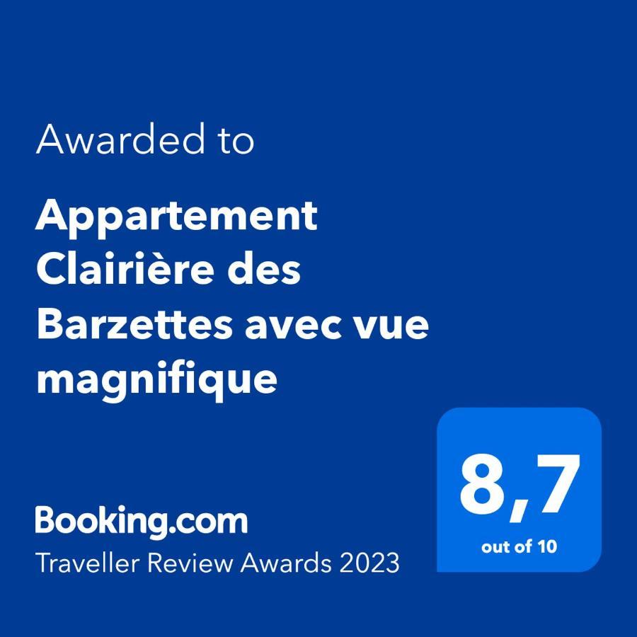 Appartement Clairiere Des Barzettes Avec Vue Magnifique 크란스몬타나 외부 사진